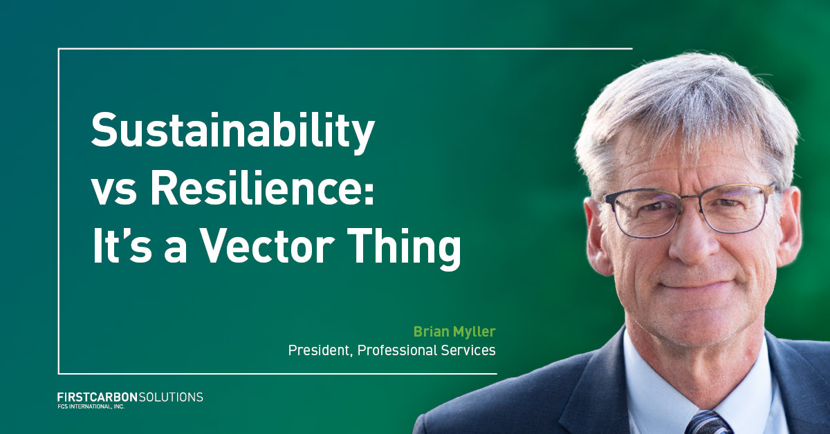 Sustainability vs Resilience: It’s a Vector Thing image